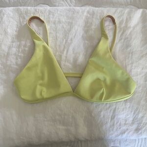 Left on Friday | Bikini Top (Color: Neon Yellow)